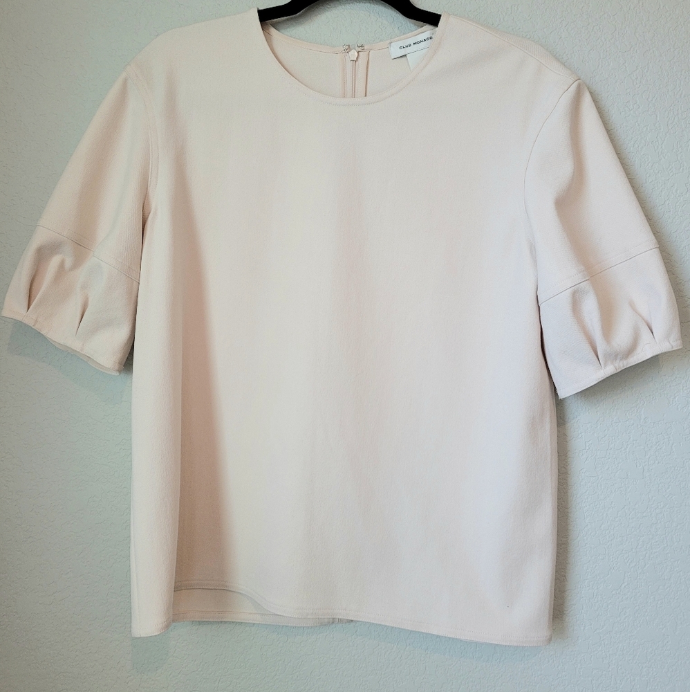 Club Monaco Women's Puff Sleeve Top